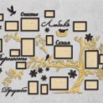 Laser Cut Family Tree Picture Frames Wall Decor Free Vector