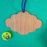 Laser Cut Blank Hanging Plaque Unfinished Wood Craft Free Vector