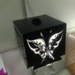 Laser Cut Butterfly Lamp DXF File
