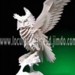 Owl 3D Wooden Puzzle Free Vector