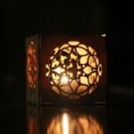 Laser Cut Nightlight Box Lamp Template Free Vector