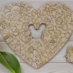 Valentines Day Jigsaw Puzzle Laser Cut Engraving Free Vector