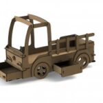 Car Beds for Kids Laser Cut Free Vector