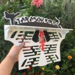 Laser Cut Martial Arts Medal Hanger Karate Medal Holder Free Vector