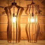 Laser Cut Night Light Lamps Free Vector