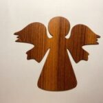 Laser Cut Wooden Angel Cutout Unfinished Wood Craft Blank Free Vector