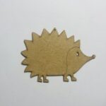 Laser Cut Hedgehog Wood Cutout Unfinished Wooden Hedgehog Shape Free Vector