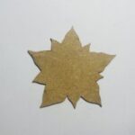 Laser Cut Poinsettia Cutout Unfinished Wood Holidays Decor Free Vector