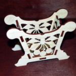 Laser Cut Pencil Holder With Cherries Pen Pot Free Vector