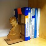 Laser Cut The Eleventh Doctor Bookend 5mm MDF SVG File