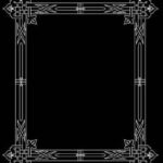Mirror Frame 0472 dxf File