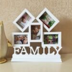 Laser Cut Family Creative Desktop Photo Frame