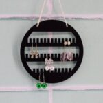 Laser Cut Hanging Jewelry Organizer Wall Jewelry Holder