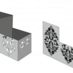 DIY Lasercut Pencil Holder Free Vector