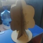 Laser Cut Four Seasons Tree Craft Template Free Vector