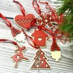 Laser Cut Christmas Decoration Toys Wooden Reindeer Santa Gnome Ornaments Free Vector