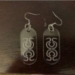 Laser Cut Earrings SVG File