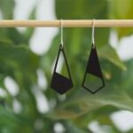 Laser Cut Geometrical Minimalist Acrylic Jewelry Earing SVG File