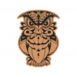 Decorative Angry Bird Owl Laser Cut Engraving Template Free Vector