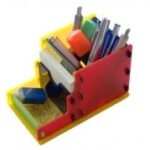 Laser Cut Acrylic Desktop Organizer PDF File