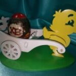 Laser Cut Easter Chicken Egg Holder Template Free Vector