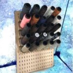 Thread Spool Rack MDF DXF File