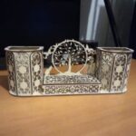Laser Cut Decor Tree Desk Organizer Pen Holder Free Vector