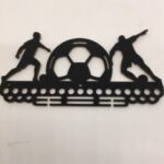 Laser Cut Football Victory Medal Hanger Free Vector