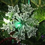 Laser Cut Acrylic Snowflake Free Vector