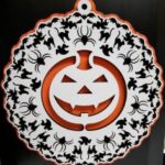 Laser Cut Layered Halloween Wall Decor Free Vector