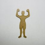 Laser Cut Boxer Wood Blank Cutout Free Vector