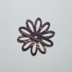 Laser Cut Unfinished Wooden Flower Shape Cutout Free Vector