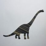 Laser Cut Dinosaur Wood Cutout Unfinished Wood Craft Free Vector