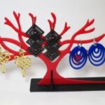 Laser Cut Jewelry Tree Stand Acrylic 3mm SVG File