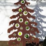 Laser Cut Alternative Christmas Tree Free Vector
