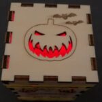 Laser Cut Halloween Lantern