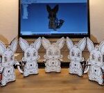 Laser Cut Easter Bunny