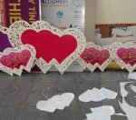 Valentine’s Day Heart Craft Free Vector