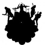 Vinyl watches. Musical theme. Free Vector For Laser Milling Cutting Free Vector