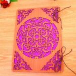 Laser Cut A4 Size Notebook Cover DXF File