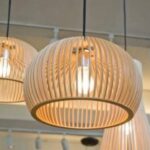 Laser Cut Wood Pendant Light Chandelier Lamp DXF File