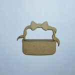 Laser Cut Easter Basket Cutout Unfinished Wood Easter Basket Shape Free Vector