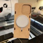 Laser Cut iPhone 13 Pro Stand Free Vector