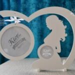Laser Cut Baby Ultrasound Picture Frame Free Vector