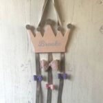 Laser Cut Hair Clip Organiser Personalised Hair Bow Hanger Free Vector