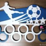Medalnitsa Futbolist – Medals hanger Laser Cut Free Vector
