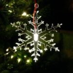 Laser Cut Christmas Snowflake With LED Light SVG File
