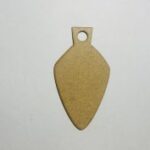 Laser Cut Unfinished Wood Holiday Ornament Blank Free Vector