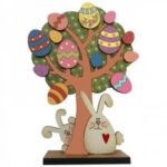 Laser Cut Easter Tree Free Vector