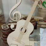 Laser Cut Guitar Phone Stand Unique Guitar Cell Phone Holder Free Vector